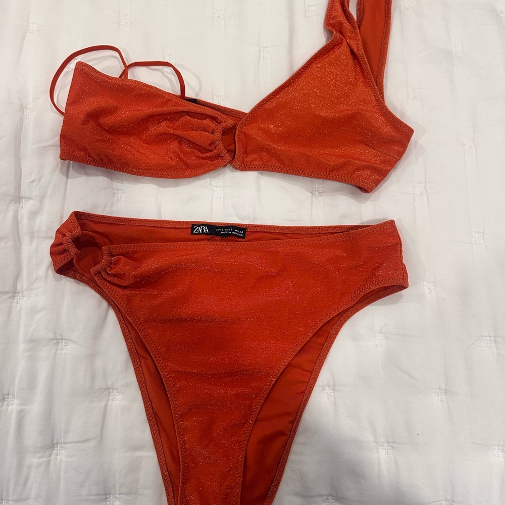 Zara Red Bikini Set